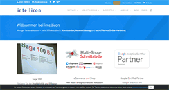 Desktop Screenshot of intellicon.de