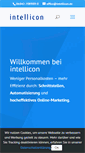 Mobile Screenshot of intellicon.de